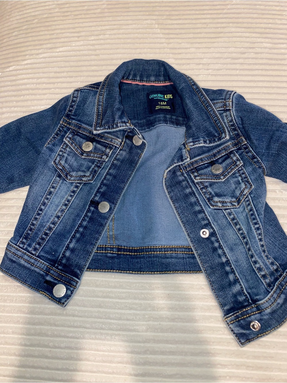 OshKosh B'gosh Dark Blue Denim Jacket for Kids